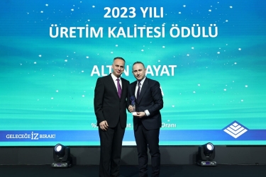 2023 Yılı Üretim Kalitesi Ödülü