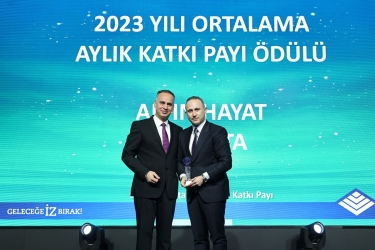 2023 Yılı Ortalama Aylık Katkı Payı Ödülü